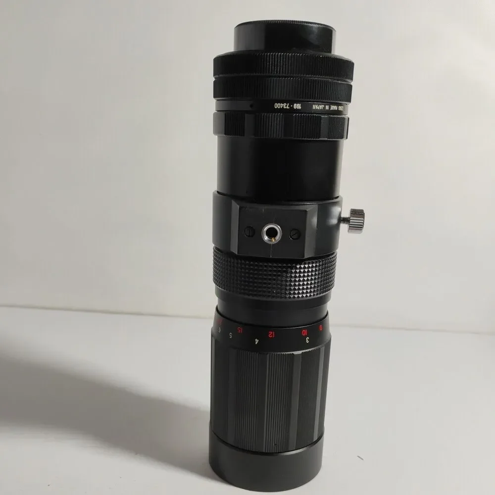 Vintage Auto Sears Tele-Zoom 90-230mm 1:4.5 Auto Lens w/ Leather Case